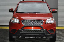 SsangYong Korando 2010-2019 Parabullbar WT005 Nero (Acciaio Inox) foto 2