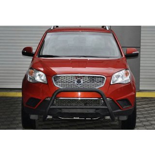 Parabullbar WT005 Nero (Acciaio Inox) SsangYong Korando 2010-2019 foto 2