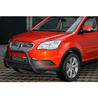 Parabullbar WT005 Nero (Acciaio Inox) SsangYong Korando 2010-2019 foto 1