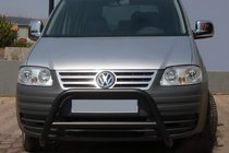 Volkswagen Caddy 2004-2010 Parabulloni WT005 Nero (Acciaio Inox) foto 1