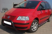 Volkswagen Sharan 1995-2010 Parabulloni WT005 Nero (Acciaio Inox) foto 1