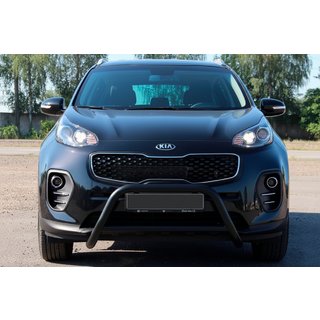 Parabulloni WT006 Nero (Acciaio Inox) Kia Sportage 2015-2021 foto 4