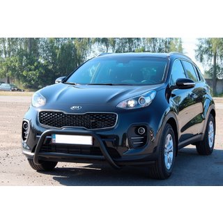 Parabulloni WT006 Nero (Acciaio Inox) Kia Sportage 2015-2021 foto 3