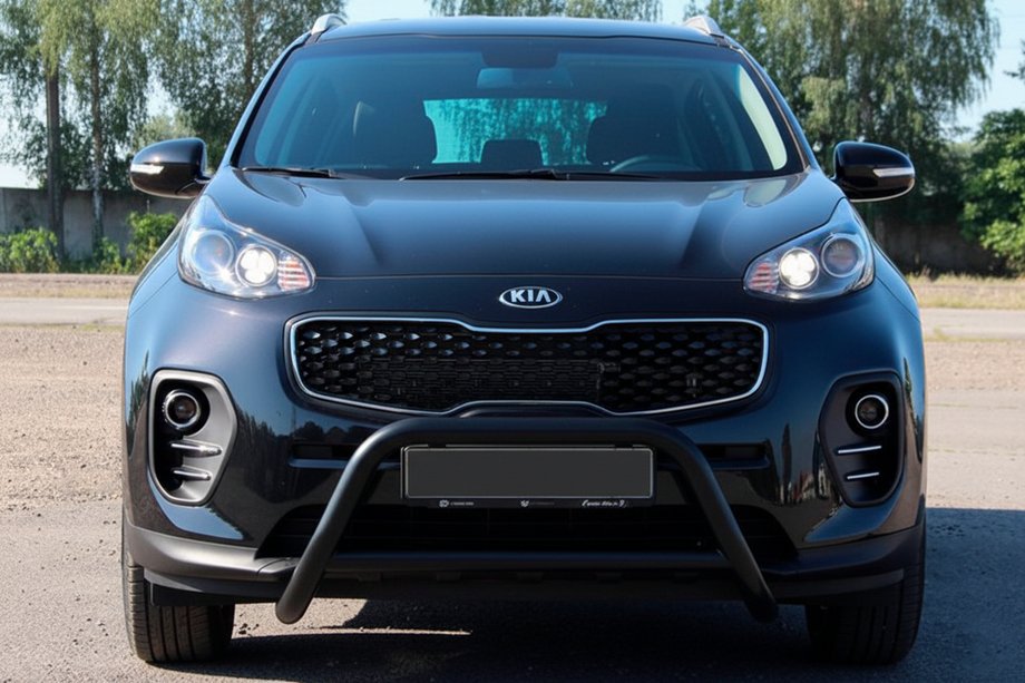 Kia Sportage 2015-2021 Parabulloni WT006 Nero (Acciaio Inox) Foto 4