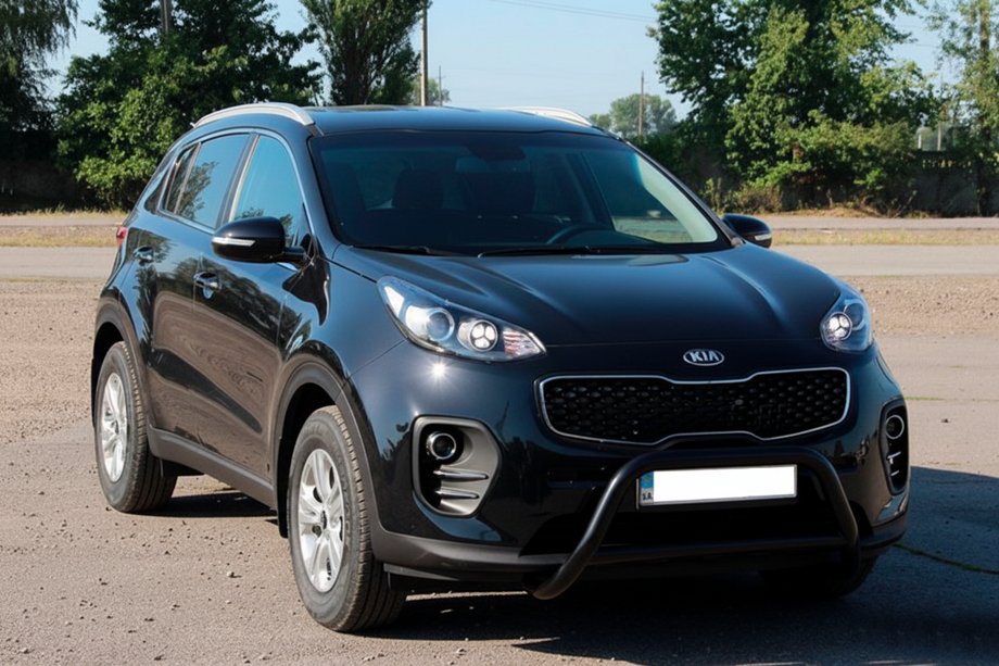 Kia Sportage 2015-2021 Parabulloni WT006 Nero (Acciaio Inox) Foto 2