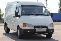 Ford Transit 1991-2000 Parabulloni WT006 Nero (Acciaio Inox) foto 1