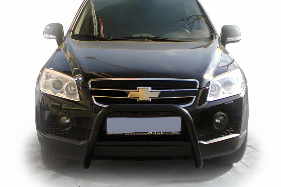 Chevrolet Captiva 2006-2019 Parabullbar Anteriore WT005 Nero (Acciaio Inox) Image