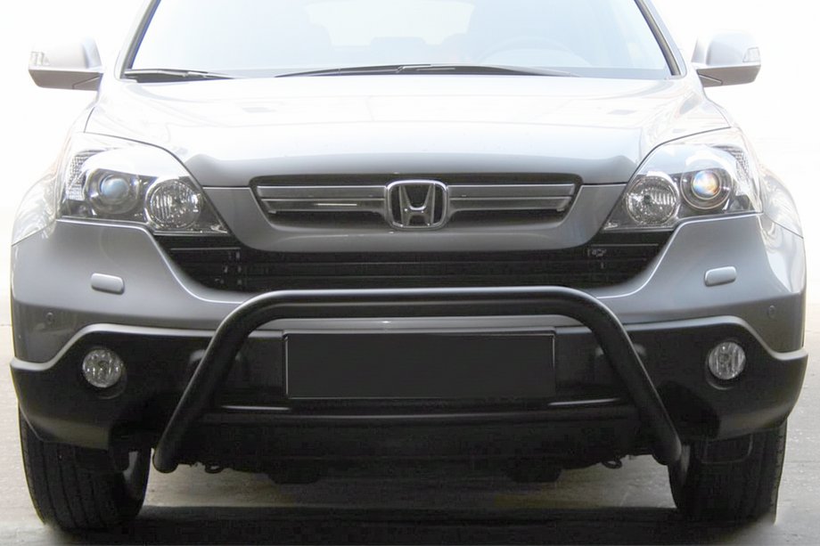 Honda CRV 2007-2011 Parabullbar WT005 Nero (Acciaio Inox) Image