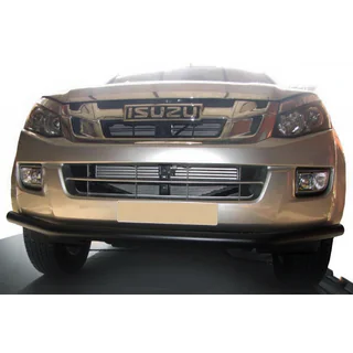 Paraurti Anteriore ST014 Nero (Acciaio Inox)