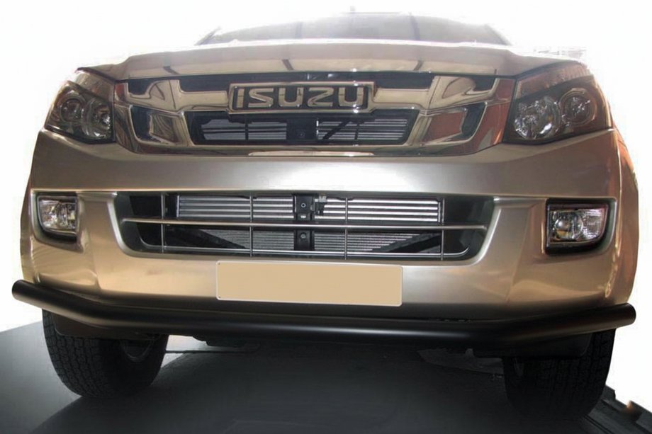Isuzu D-Max 2011-2019 Paraurti Anteriore ST014 Nero (Acciaio Inox) Image