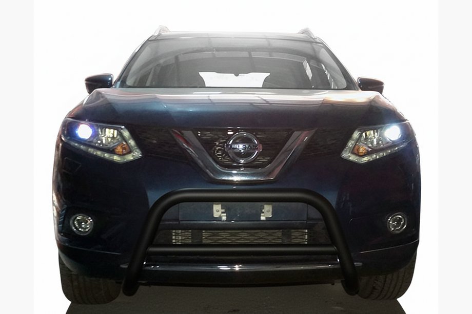 Nissan X-trail T32/Rogue 2014-2021 Parabulloni WT005 Nero (Acciaio Inox) Foto 1