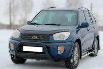 Toyota Rav 4 2001-2005 Parabullbar WT005 Nero (Acciaio Inox) foto 3