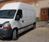Renault Master 1998-2010 Tubi Laterali (2 pz, Acciaio Inox) foto 2