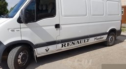 Renault Master 1998-2010 Tubi Laterali (2 pz, Acciaio Inox) foto 1
