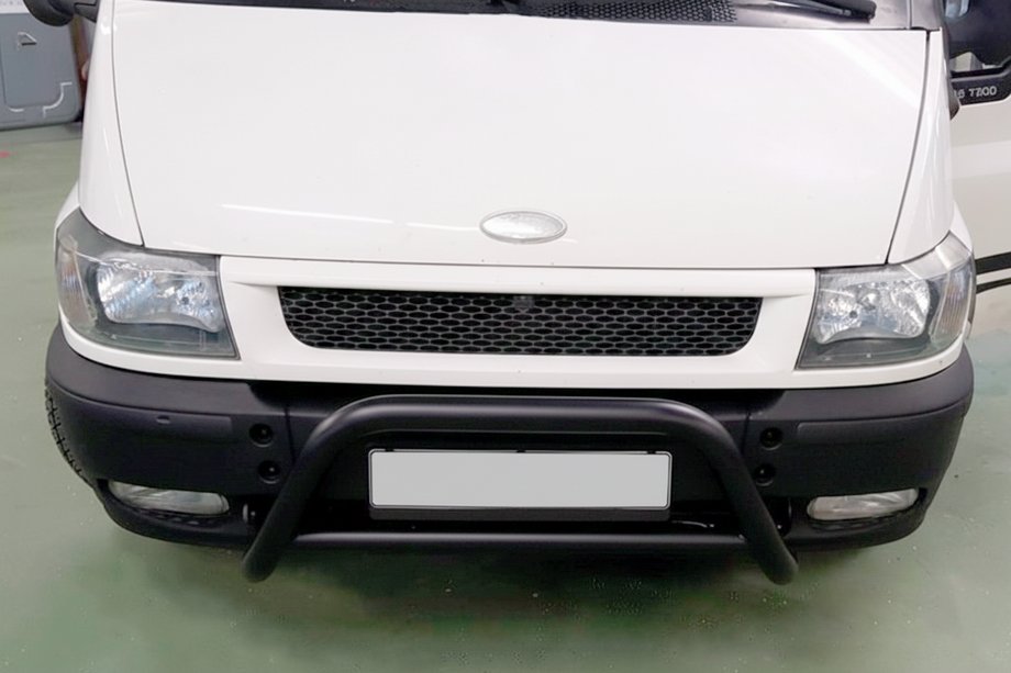 Ford Transit 2000–2014 Parabulloni WT006 Nero (Acciaio Inox) Image