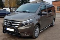 Mercedes Vito/V-class W447 2014- Parabulloni WT006 Nero (Acciaio Inox) foto 2