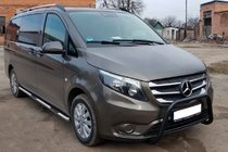 Mercedes Vito/V-class W447 2014- Parabulloni WT006 Nero (Acciaio Inox) foto 1