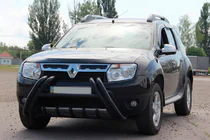 Renault Duster 2008–2017 Bull bar Kelebek WT01 Black (acciaio inox) foto 2