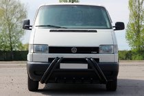 Volkswagen T4 Caravelle/Multivan 1990–2003 Bull bar Kelebek WT011 Black (acciaio inox) foto 1