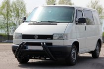 Volkswagen T4 Caravelle/Multivan 1990–2003 Bull bar Kelebek WT011 Black (acciaio inox) foto 3