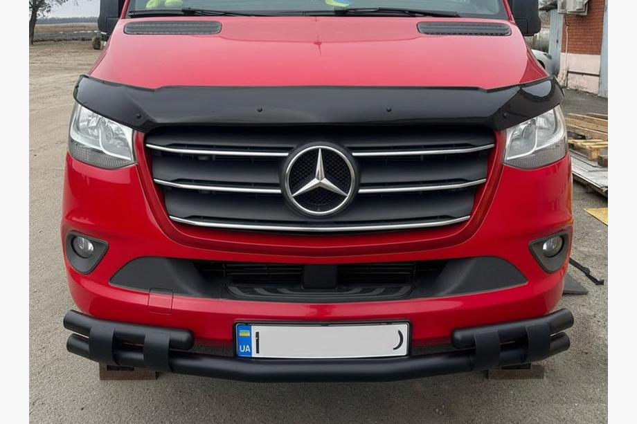 Mercedes Sprinter W907/W910 2018- Paraurti Anteriore Inferiore Shark Black Foto 1