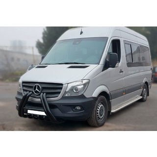 Parabulloni F1-01 Nero (2013-2018, Acciaio Inox) Mercedes Sprinter W906 2006–2018 foto 3