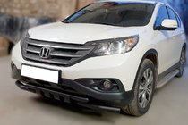 Honda CRV 2012-2016 Protezione Anteriore Shark Black (Acciaio Inox) foto 1