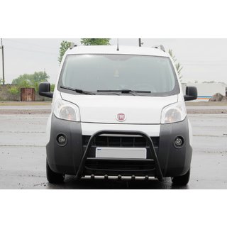 Parabulloni WT006 Nero (Acciaio Inox) Fiat Fiorino/Qubo 2008-2024 foto 1