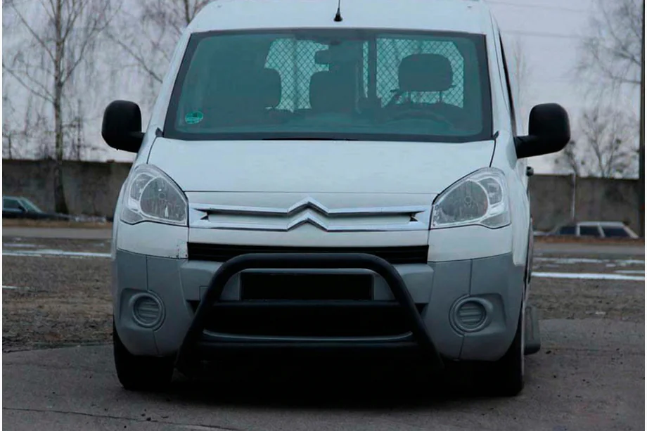 Citroen Berlingo 2008-2018 Parabulloni WT022 Nero (Acciaio Inox) Image