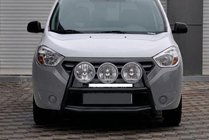 Renault Dokker 2013-2022 Parabulloni WT022 Nero (Acciaio Inox) foto 1