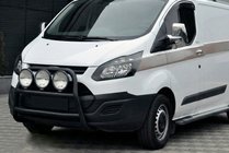 Ford Custom 2013-2022 Parabulloni WT022 Nero (Acciaio Inox) foto 3