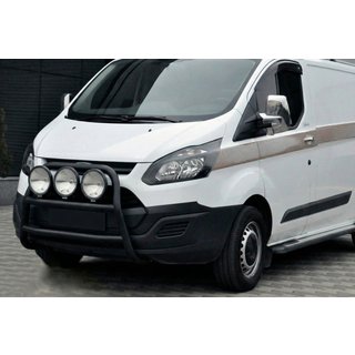 Parabulloni WT022 Nero (Acciaio Inox) Ford Custom 2013-2022 foto 3