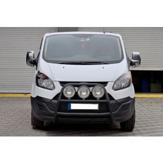 Parabulloni WT022 Nero (Acciaio Inox) Ford Custom 2013-2022 foto 2