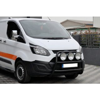 Parabulloni WT022 Nero (Acciaio Inox) Ford Custom 2013-2022 foto 1