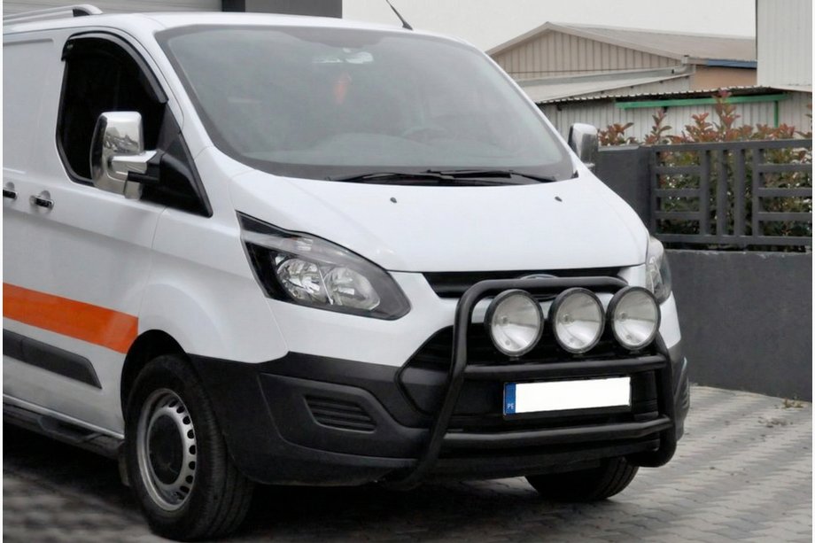 Ford Custom 2013-2022 Parabulloni WT022 Nero (Acciaio Inox) Image
