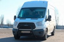 Ford Transit 2014- Parabulloni WT022 Nero (Acciaio Inox) foto 2