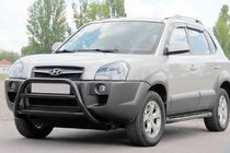 Hyundai Tucson JM 2004- Parabulloni WT022 Nero (Acciaio Inox) foto 2