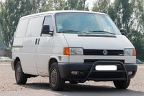Volkswagen T4 Transporter 1990-2003 Parabulloni WT022 Nero (Acciaio Inox) foto 2