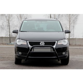 Parabulloni WT022 Nero (Acciaio Inox) Volkswagen Touran 2003-2010 foto 2