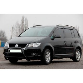 Parabulloni WT022 Nero (Acciaio Inox) Volkswagen Touran 2003-2010 foto 1