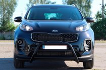 Kia Sportage 2015-2021 Parabulloni WT023 Nero (Acciaio Inox) foto 1