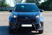 Kia Sportage 2015-2021 Parabulloni WT023 Nero (Acciaio Inox) foto 4