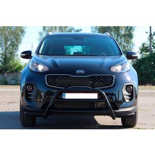 Parabulloni WT023 Nero (Acciaio Inox) Kia Sportage 2015-2021 foto 1