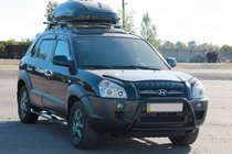 Hyundai Tucson JM 2004- Parabulloni WT025 Nero (Acciaio Inox) foto 1