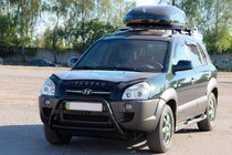 Hyundai Tucson JM 2004- Parabulloni WT025 Nero (Acciaio Inox) foto 2