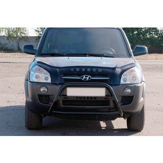 Parabulloni WT025 Nero (Acciaio Inox) Hyundai Tucson JM 2004- foto 3