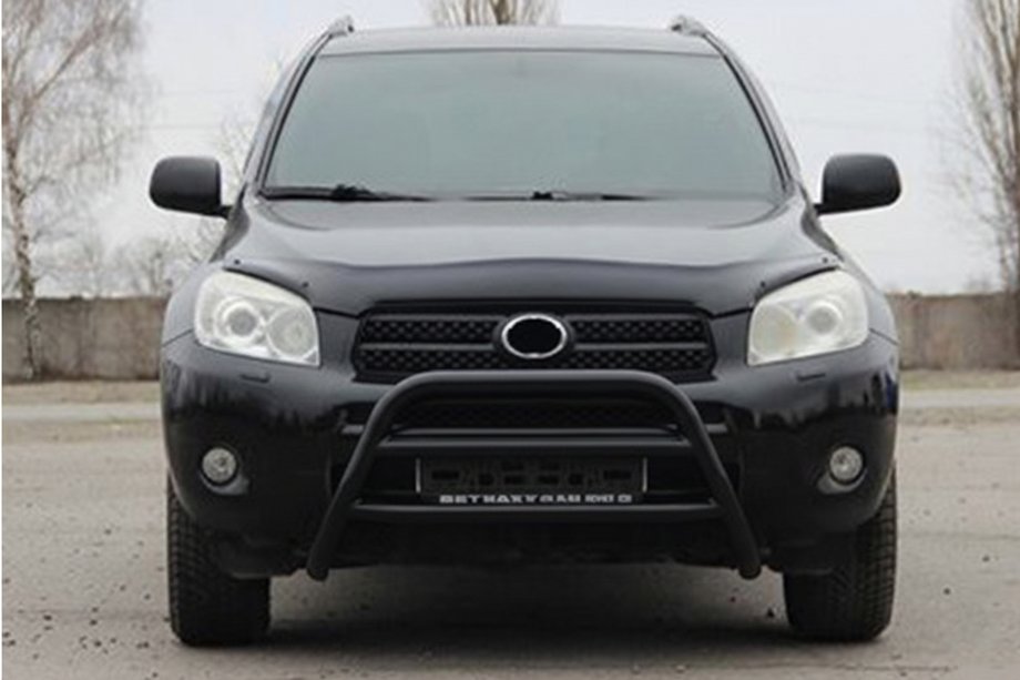 Toyota Rav 4 2006-2013 Parabulloni WT022 Nero (Acciaio Inox) Foto 3