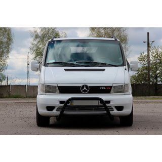 Parabulloni WT022 Nero (Acciaio Inox) Mercedes Vito W638 1996-2003 foto 1