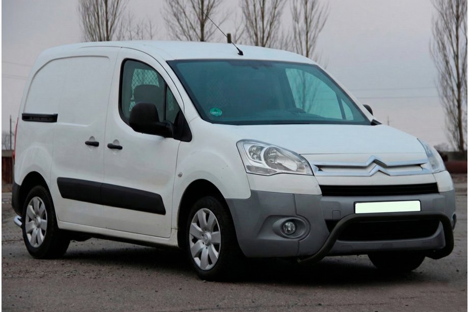 Peugeot Partner Tepee 2008-2018 Parabulloni WT007 Nero (Acciaio Inox) Image