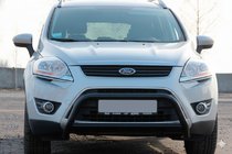 Ford Kuga 2008-2013 Parabulloni WT007 Nero (Acciaio Inox) foto 1